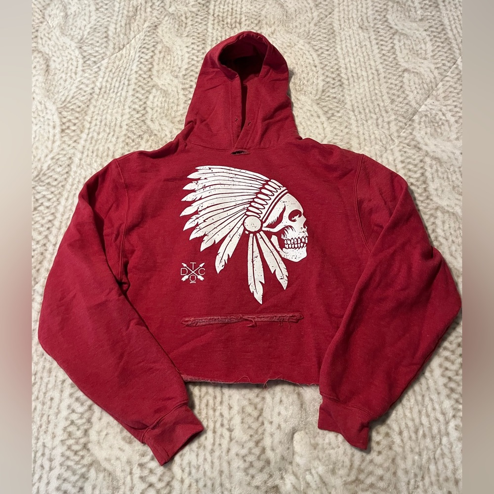 Cropped hoodie